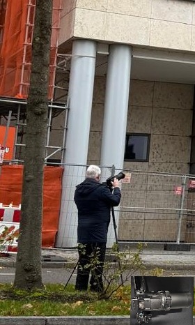 Zoomkamera für Fassadeninspektion